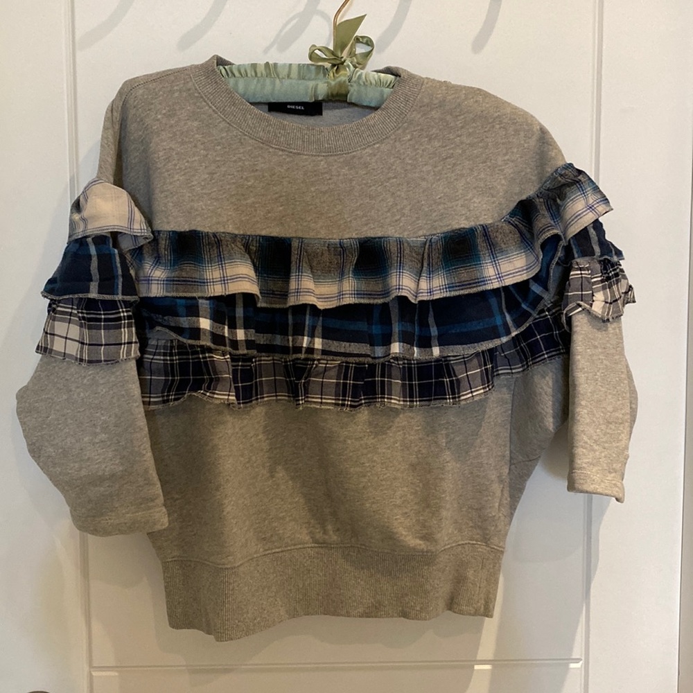 Diesel ruffled sweater
